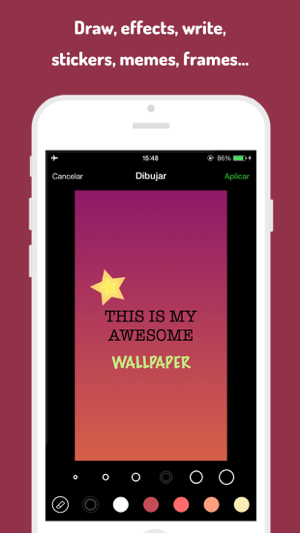‎Background Maker: Generate your perfect wallpaper in HD Capture d'écran