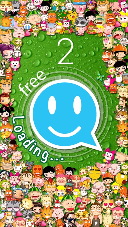 Stickers Free2 -Gif Photo for WhatsApp,WeChat,Line,Snapchat,Facebook,SMS,QQ,Kik,Twitter,Telegram