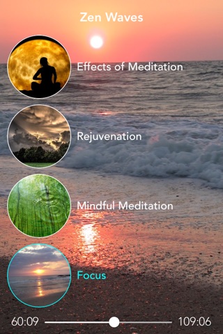 Zen Waves - Guided Meditations screenshot 2