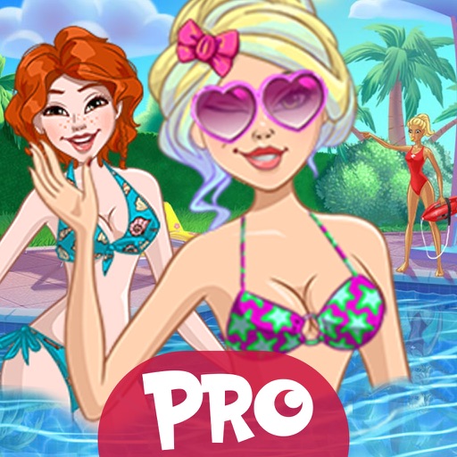 Pool Party Splash (Pro) - Crazy Princess Swimming Icon