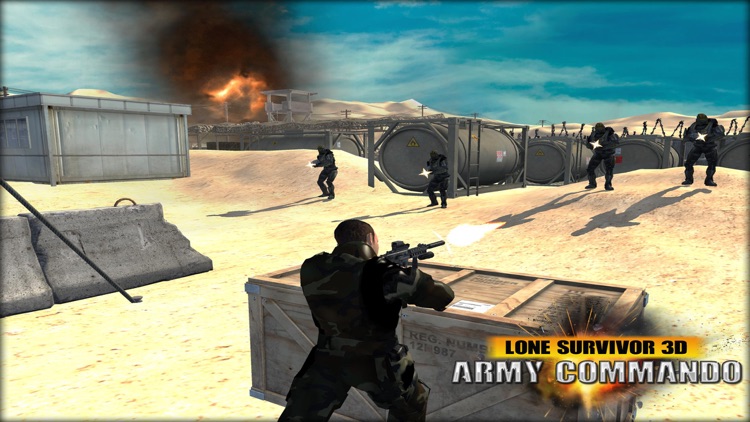 Lone Survivor 3D Army Commando - Frontline S.W.A.T Army Rifle Shooting Game