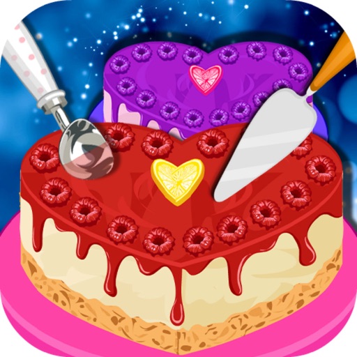 Baked Raspberry Cheesecake —— Castle Food Making／Western Recipe icon