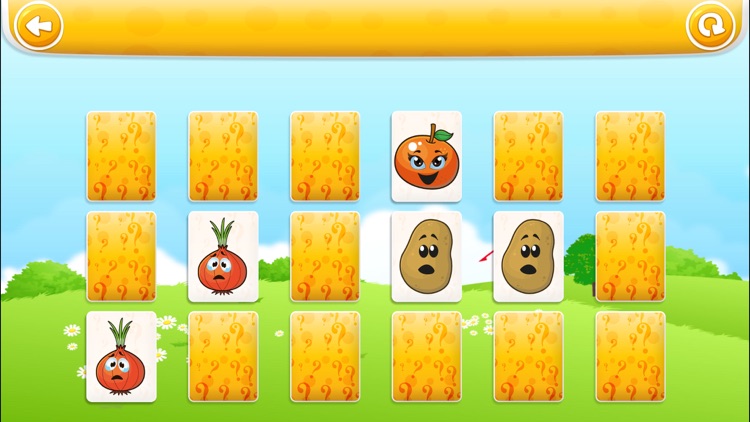 Veggies & Fruits HD : Learning, colouring and educational games for kids and toddlers! screenshot-3