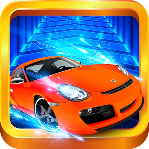 Racing car crazy run iOS App