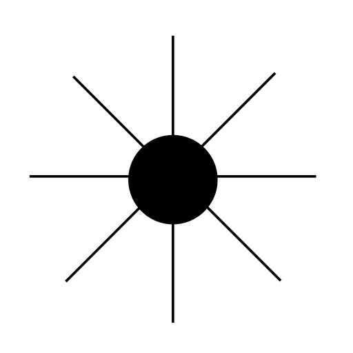 Dual circle wheel Icon