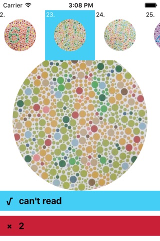 Color-Blindness Test screenshot 2