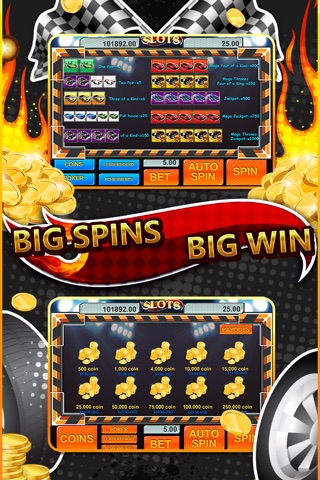Slots Machine Poker Mega Casino Pro for Hot Wheels screenshot 2