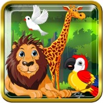 Jungle Safari Explorer – Interactive Learning Game To Recognize Animal And Bird Names And Shapes For Preschool Kindergarten Kids  Primary Grade School Children