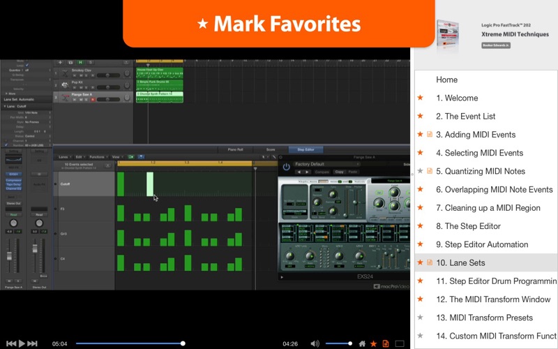 FastTrack™ For Logic Pro Xtreme MIDI thumbnail 4