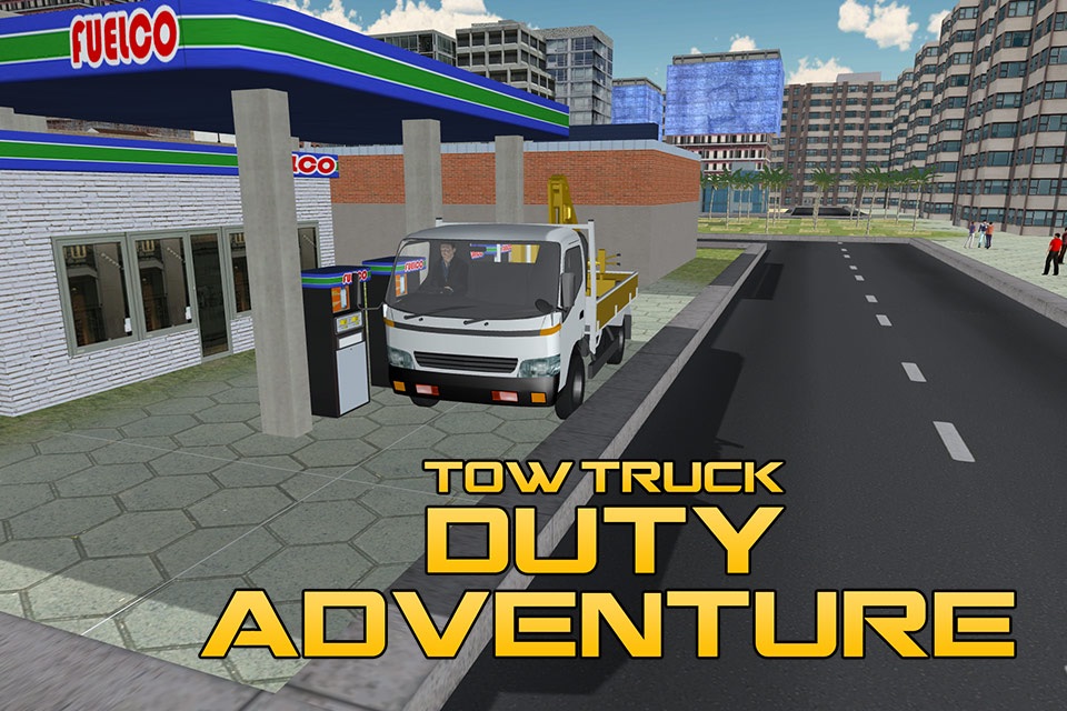 3D Tow Truck – Extreme lorry driving & parking simulator game screenshot 2