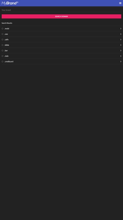 MyBrand - Domains Whois TLD