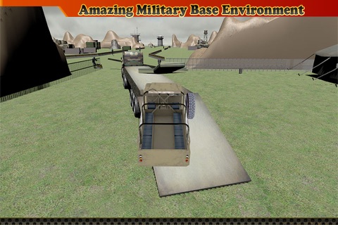 Army Cargo Truck Driving screenshot 3