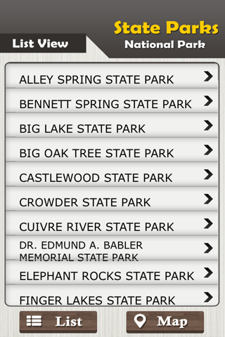 Missouri State Parks & National Park Guide screenshot 3