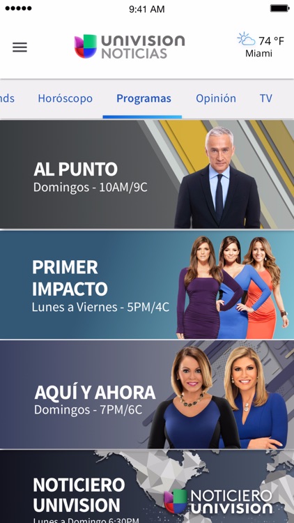 Univision Noticias - Política, Economía, Deportes