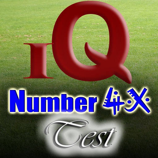 IQ Number4x TEST iOS App