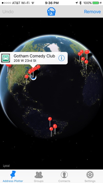 Contacts Plot