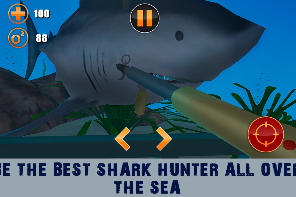 Shark Spear Fishing Simulator 3D screenshot 4