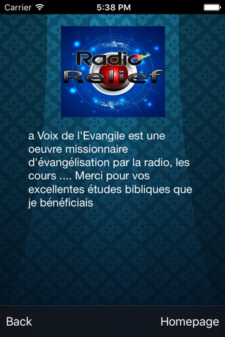 Radio Relief haiti screenshot 3