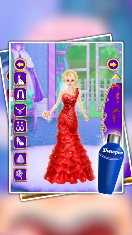 Princess Wedding Salon - Princess Makeover,Makeup & Dresses Game