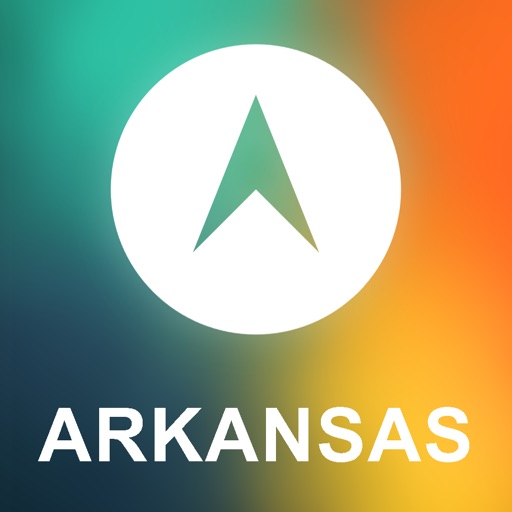 Arkansas, USA Offline GPS : Car Navigation icon