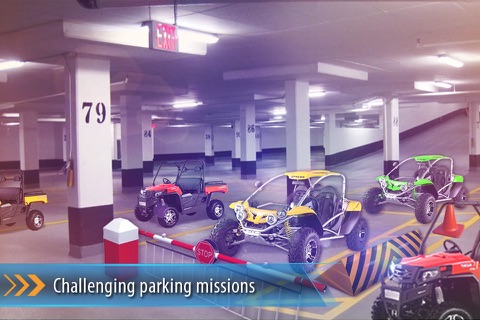 3D Buggy Parking Mania - Multi Level Driving Test in City Trafic Simulator screenshot 4