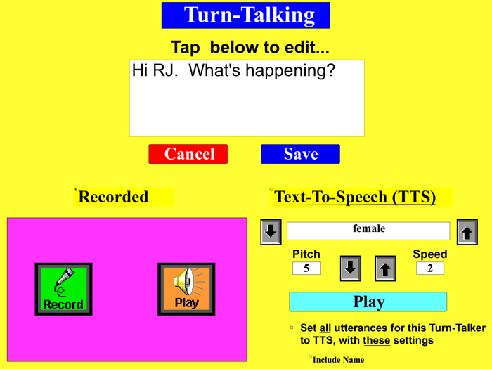 Turn-Talking - Lite