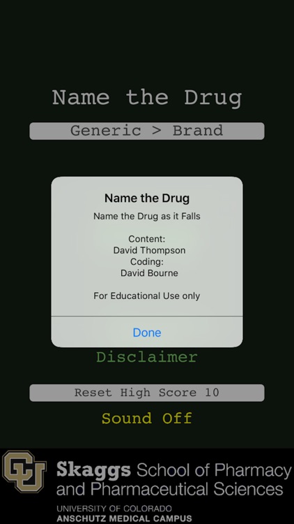 Name the Drug