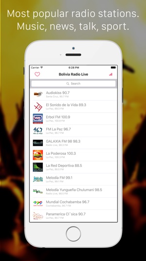 Bolivia Radio Live FM Player: Listen La Paz, Spanish, Quechu(圖1)-速報App