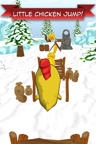 Penguin Frozen Runner - Cartoon game for children free screenshot 4