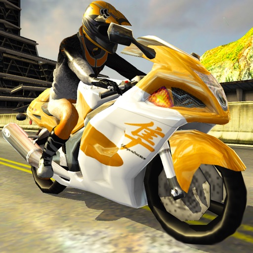 Bike Mountain Highway Rally Free Icon