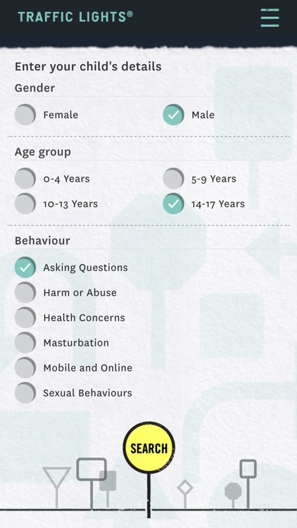 Traffic Lights (Phone) - Sexual Behaviours of Children & Young People