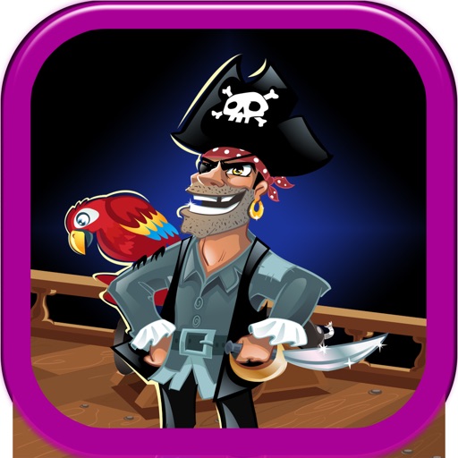 The Black Old Pirate of Slots - Crazy Casino Night icon