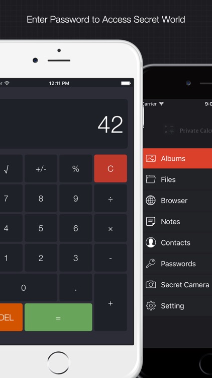 Private Calculator Free : File Hider, Secret Photo Video Browser and Image Downloader