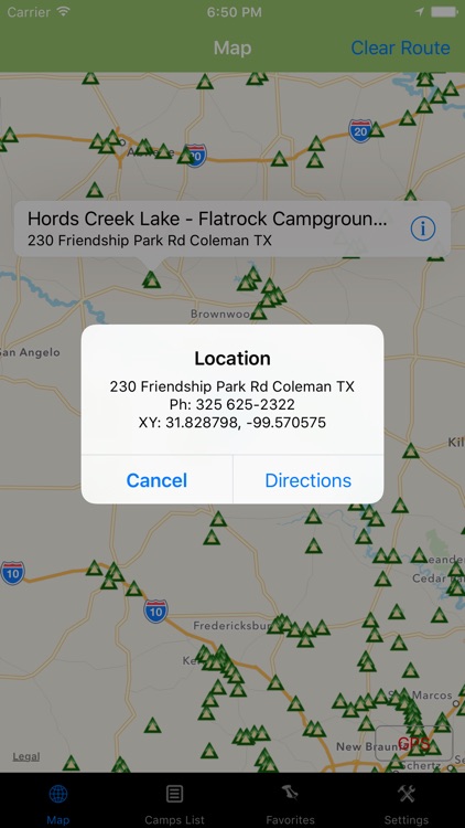 Texas – Camping & RV spots screenshot-3