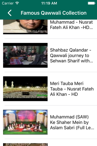 Famous Qawwali Collection screenshot 2