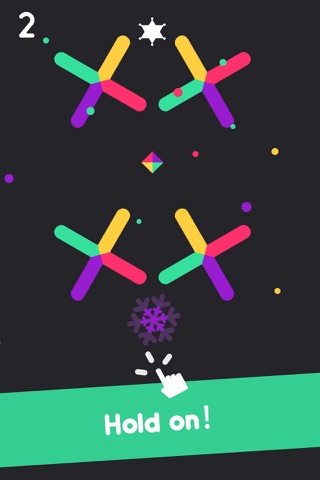 Color Crossy - Endless switch and cross shape game screenshot 4