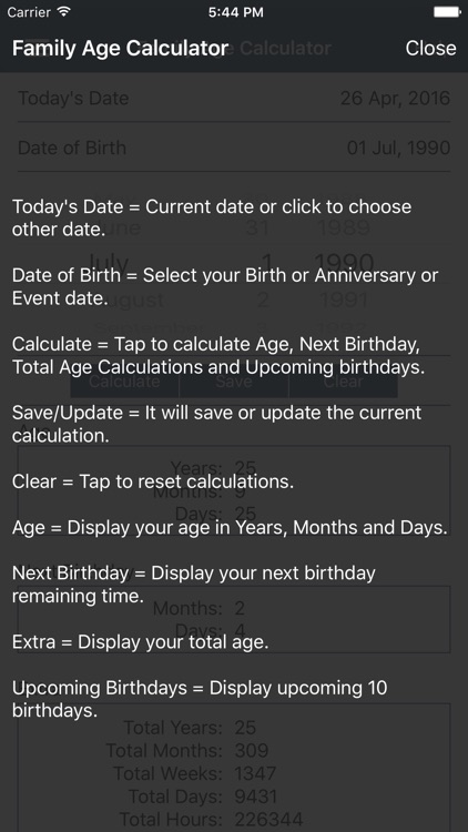 Family Age Calculator screenshot-4