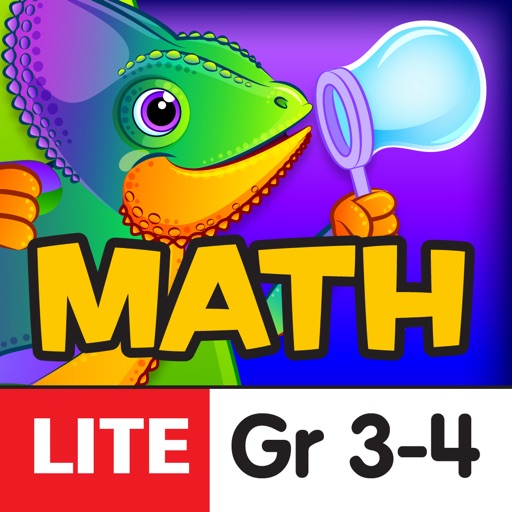 Bubble Pop Math Challenge Gr. 3-4 Lite iOS App