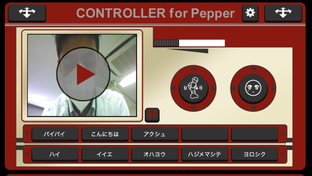 Pepper向けコントローラ