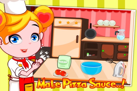 Pizza Maker Chef - Kitchen Cooking Game screenshot 3