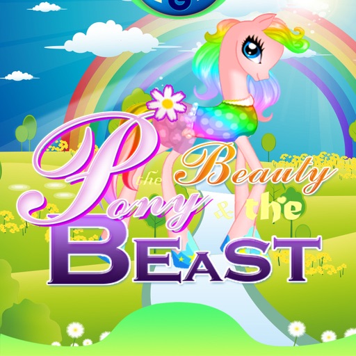 Dress-Up Princess Pony the beast and beauty - Create a Pony Girl Rainbow Descendants Edition Icon