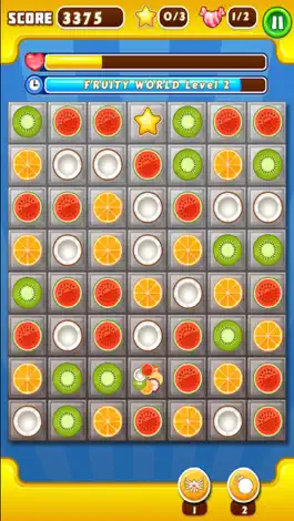 Game screenshot Fruity Word Mission Match 3 apk