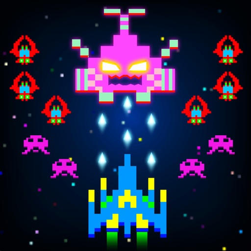 Space intruders: Galactic Attack Icon