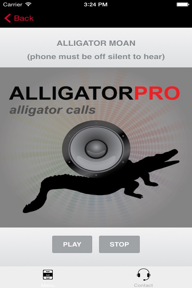 REAL Alligator Calls & Alligator Sounds -ad free- BLUETOOTH COMPATIBLE screenshot 2