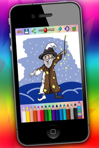 Painting magical fun drawings – coloring pictures for kids 3 to 8 years old screenshot 4