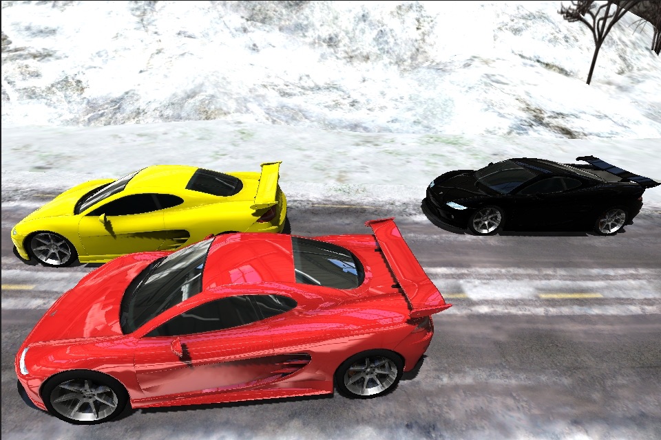 Sports Cars Racing Winter screenshot 4