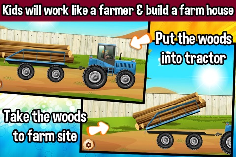 Farm House Builder - Build a Village Farm Town! screenshot 3