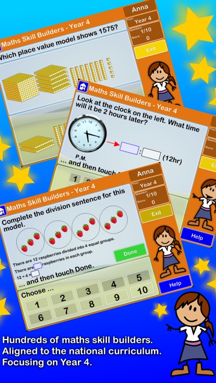 Maths Skill Builders - Year 4 - Australia