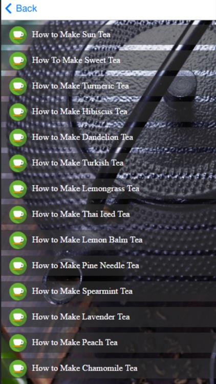 Tea Recipes - Learn How To Make The Perfect Cup of Tea screenshot-3