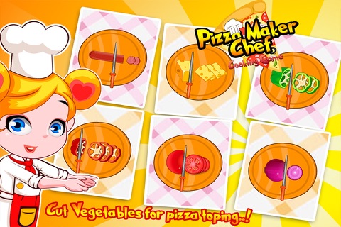 Pizza Maker Chef - Kitchen Cooking Game screenshot 4